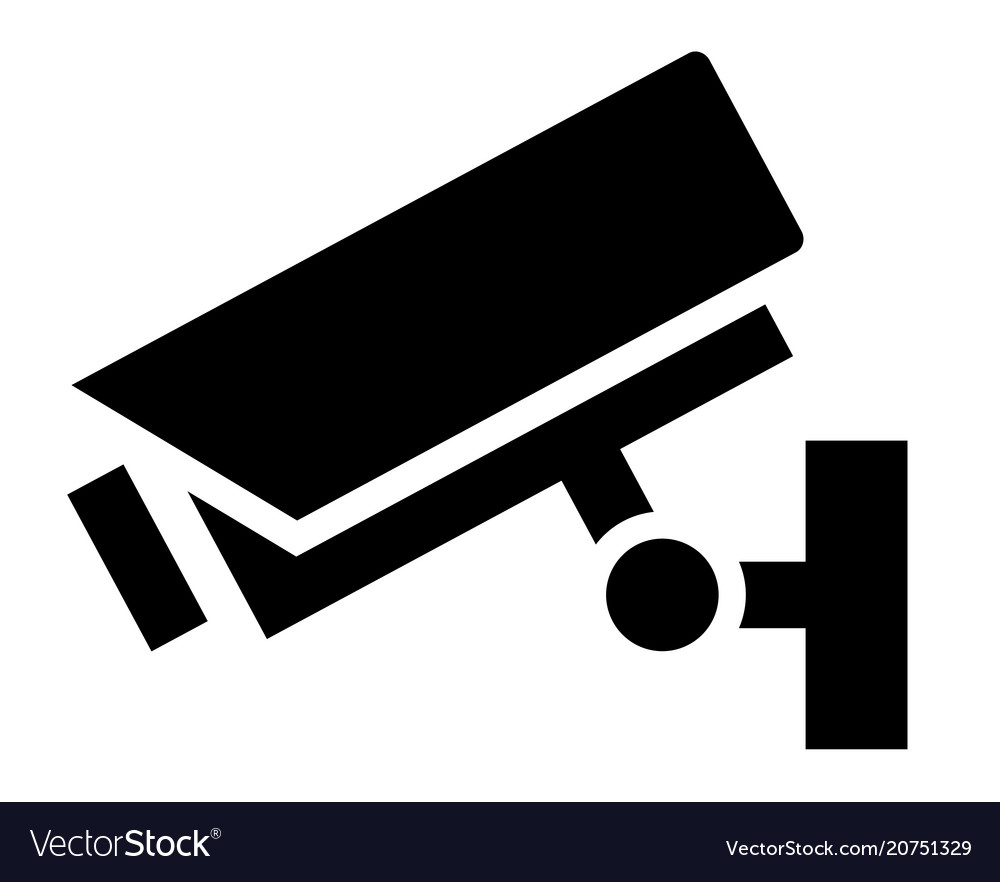 security camera sign icon vector 20751329